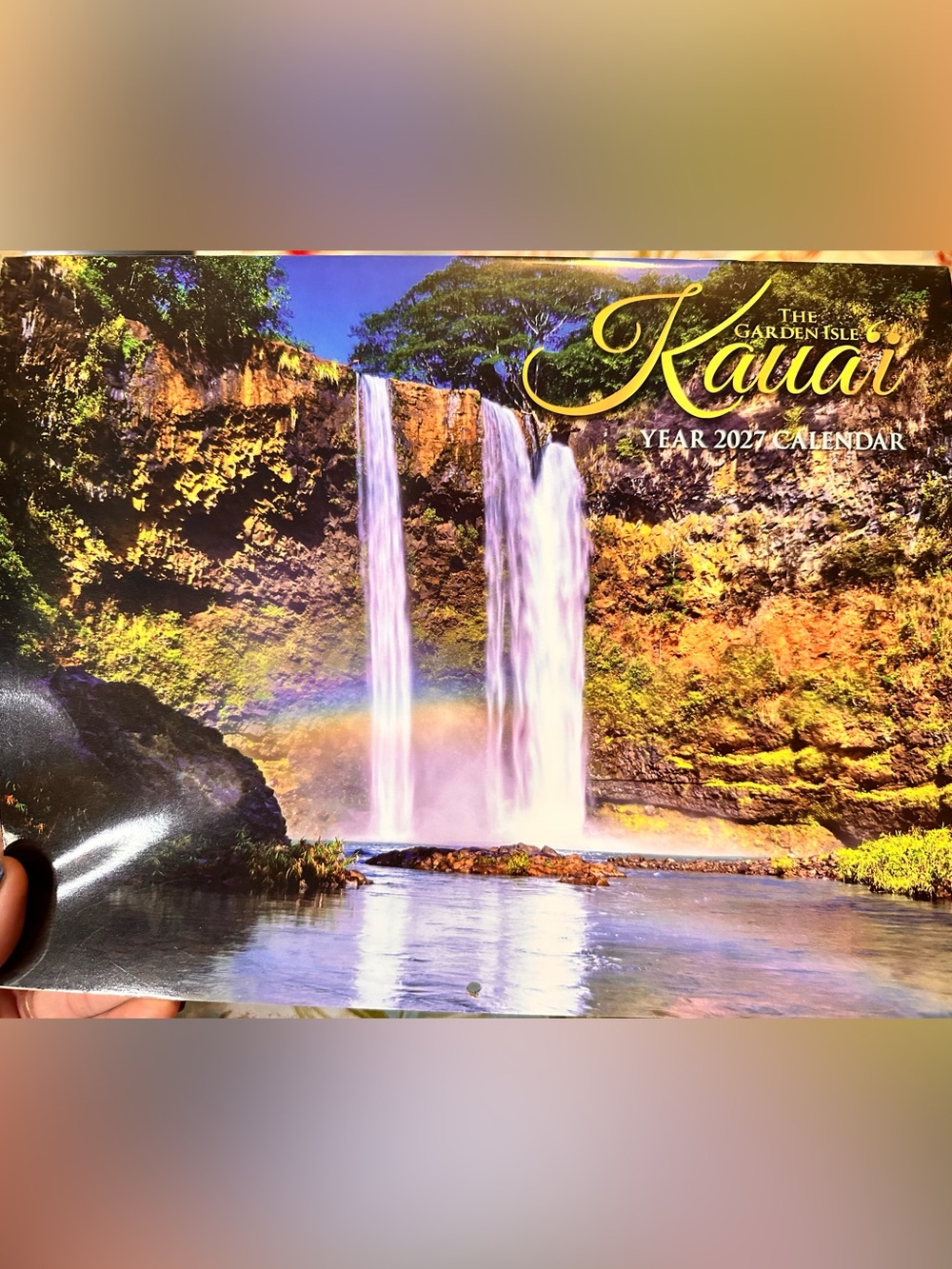 Kaua'i Hawaii 2027 Twelve-Month Wall Calendar (Kauai The Garden Island)